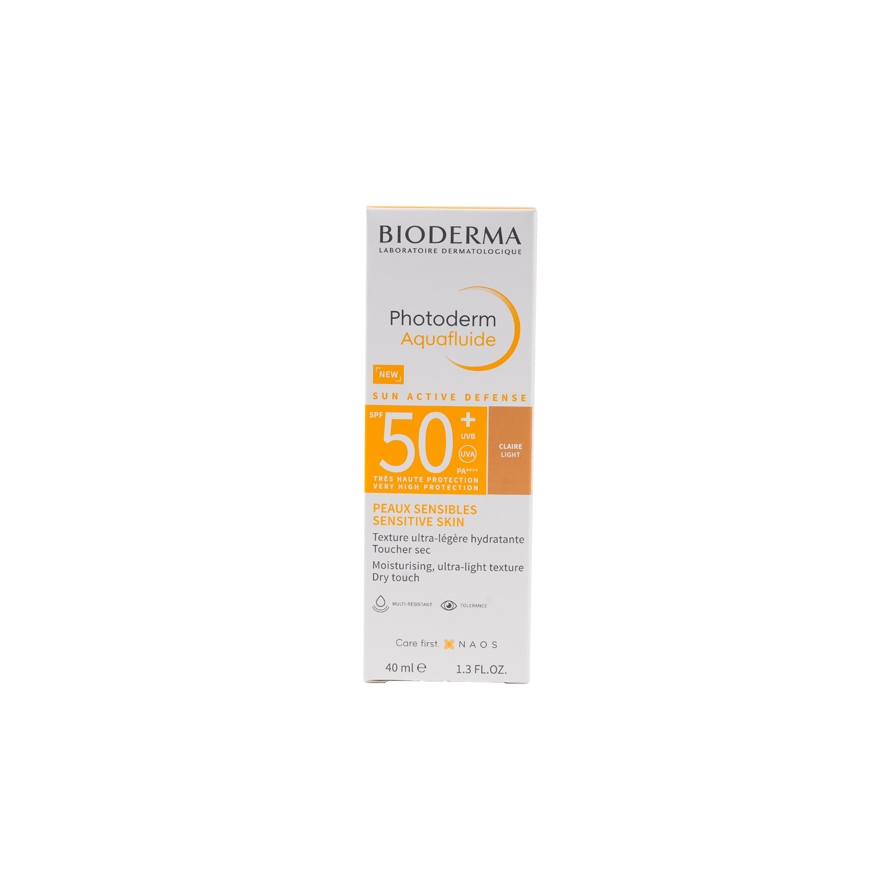 BIODERMA PHOTODERM AQUAFLUIDE SPF50+CLAIRE LIGHT 40ML