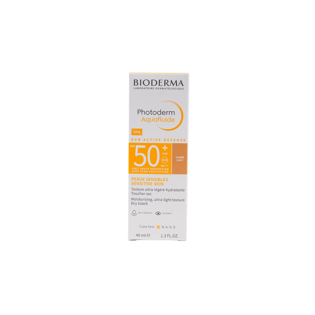 BIODERMA PHOTODERM AQUAFLUIDE SPF50+CLAIRE LIGHT 40ML