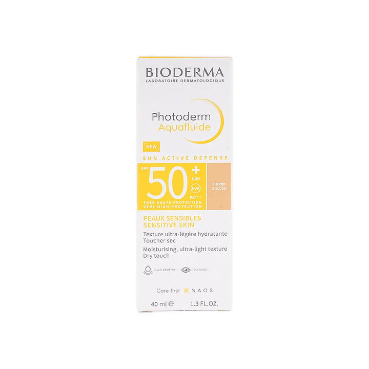 48026-Bioderma Photoderm Aquafluide SPF50+Dark Golden 40Ml +2