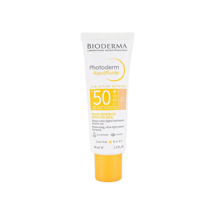 48026-Bioderma Photoderm Aquafluide SPF50+Dark Golden 40Ml