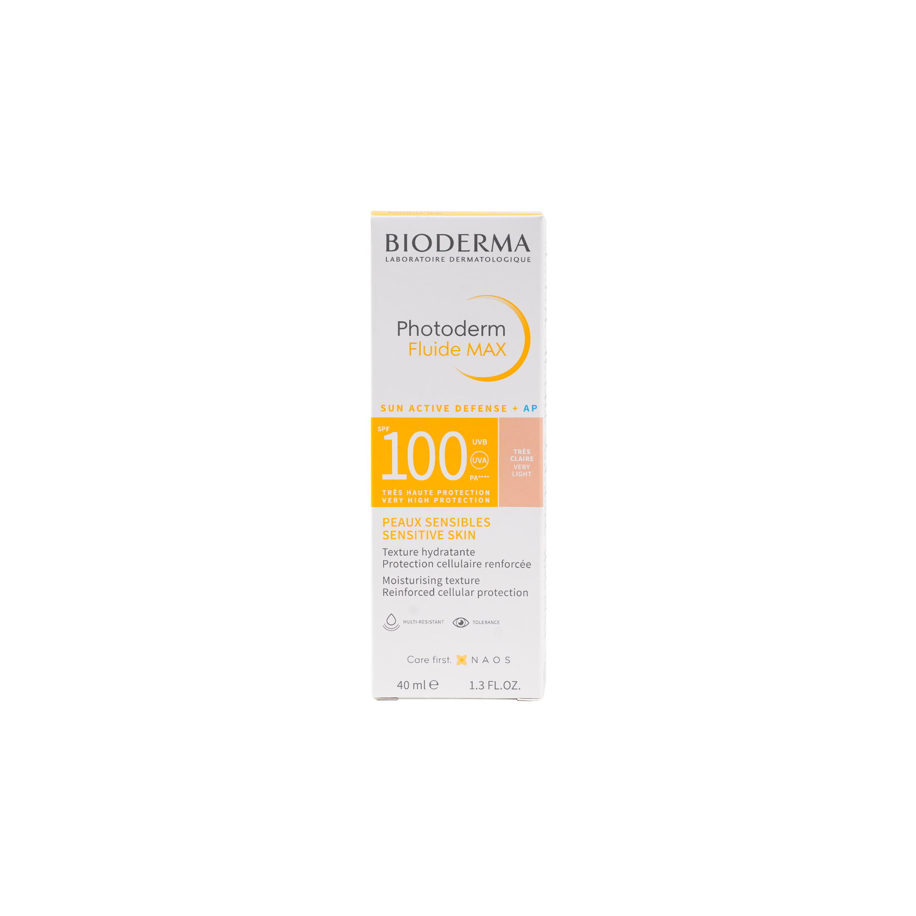 BIODERMA PHOTODERM FLUIDE MAX SPF100 VERY LIGHT 40ML