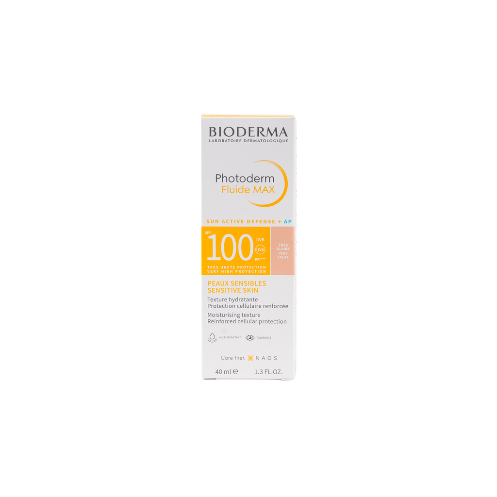 BIODERMA PHOTODERM FLUIDE MAX SPF100 VERY LIGHT 40ML