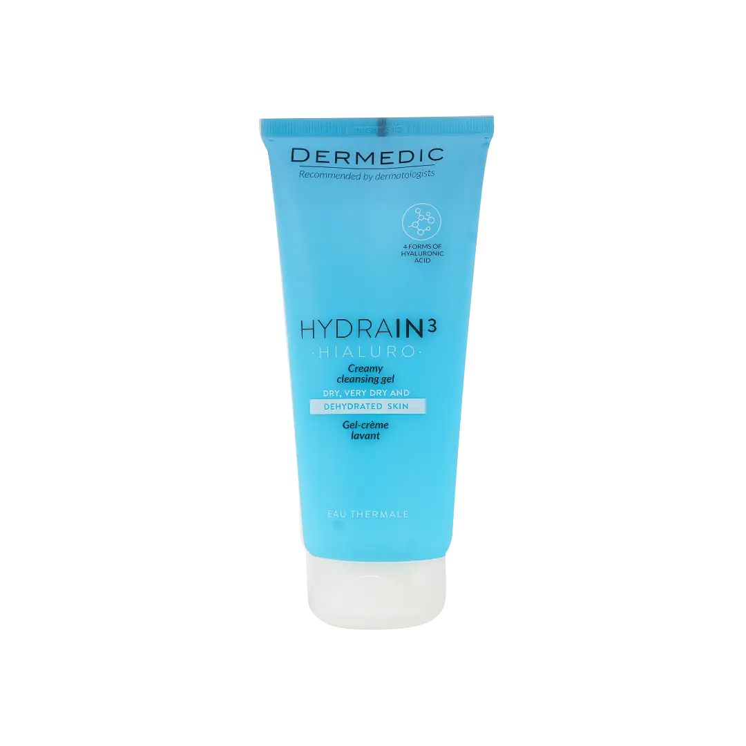 48060-Dermedic Hydrain3 Creamy Cleansing Gel 200Ml