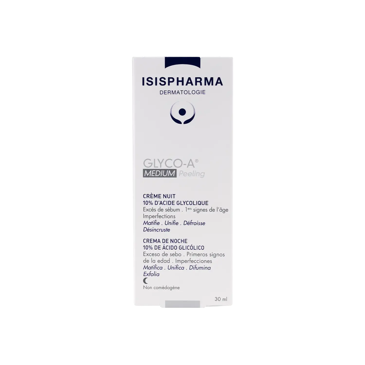 ISIS Glyco-A Medium Peeling 10% Night Cream 30ml