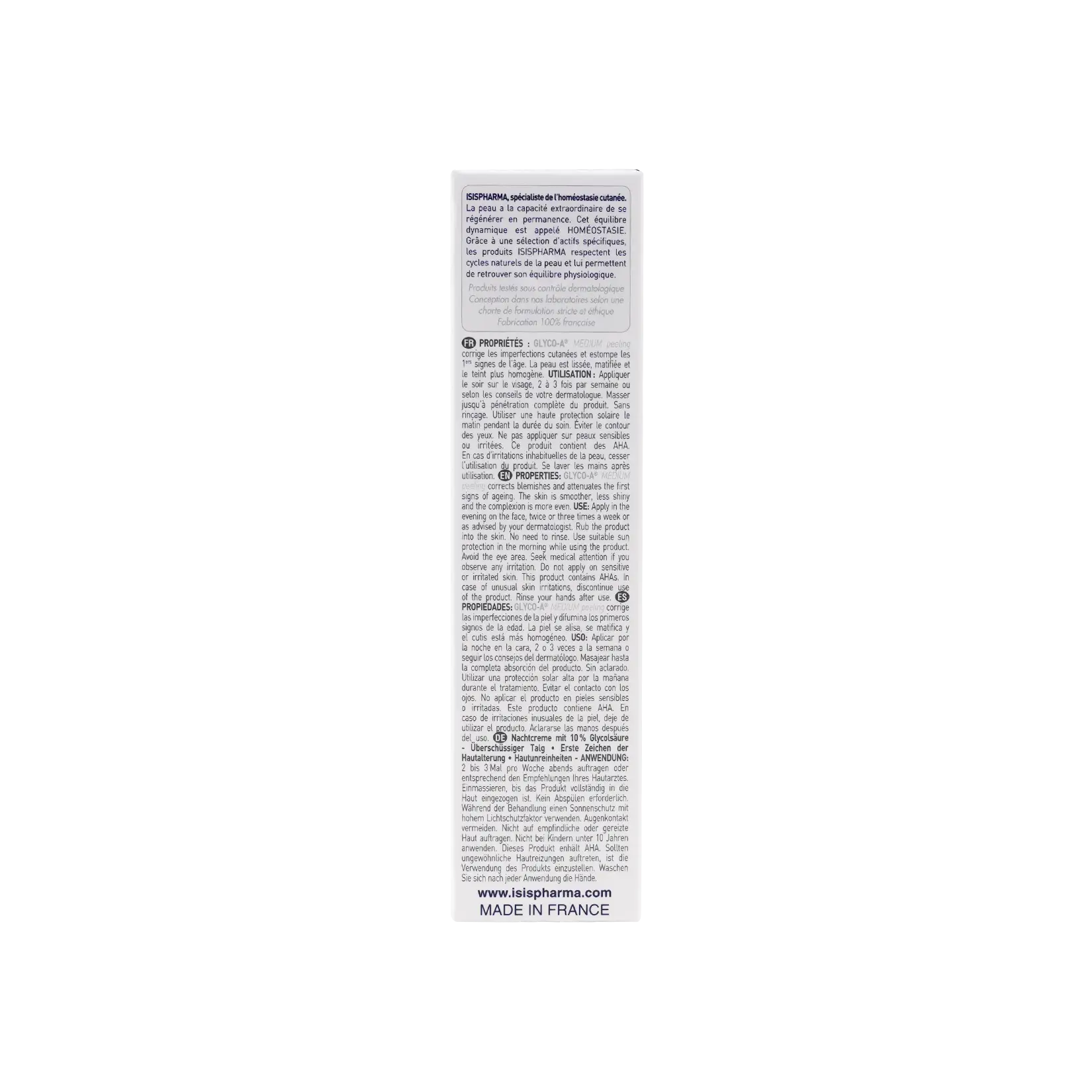 ISIS Glyco-A Medium Peeling 10% Night Cream 30ml