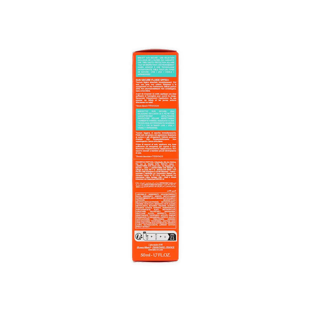 SVR  SPF50_ Fluide Sun Secure 50Ml