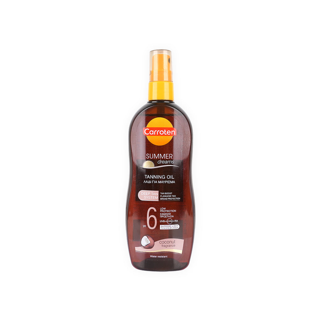 CARROTEN SUMMER DREAMS SPF6 TANNING OIL 200ML