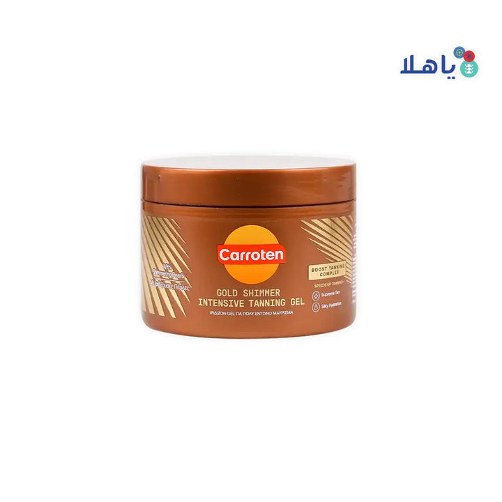 48080-Carroten Gold Shimmer Intensive Tanning Gel 150Ml
