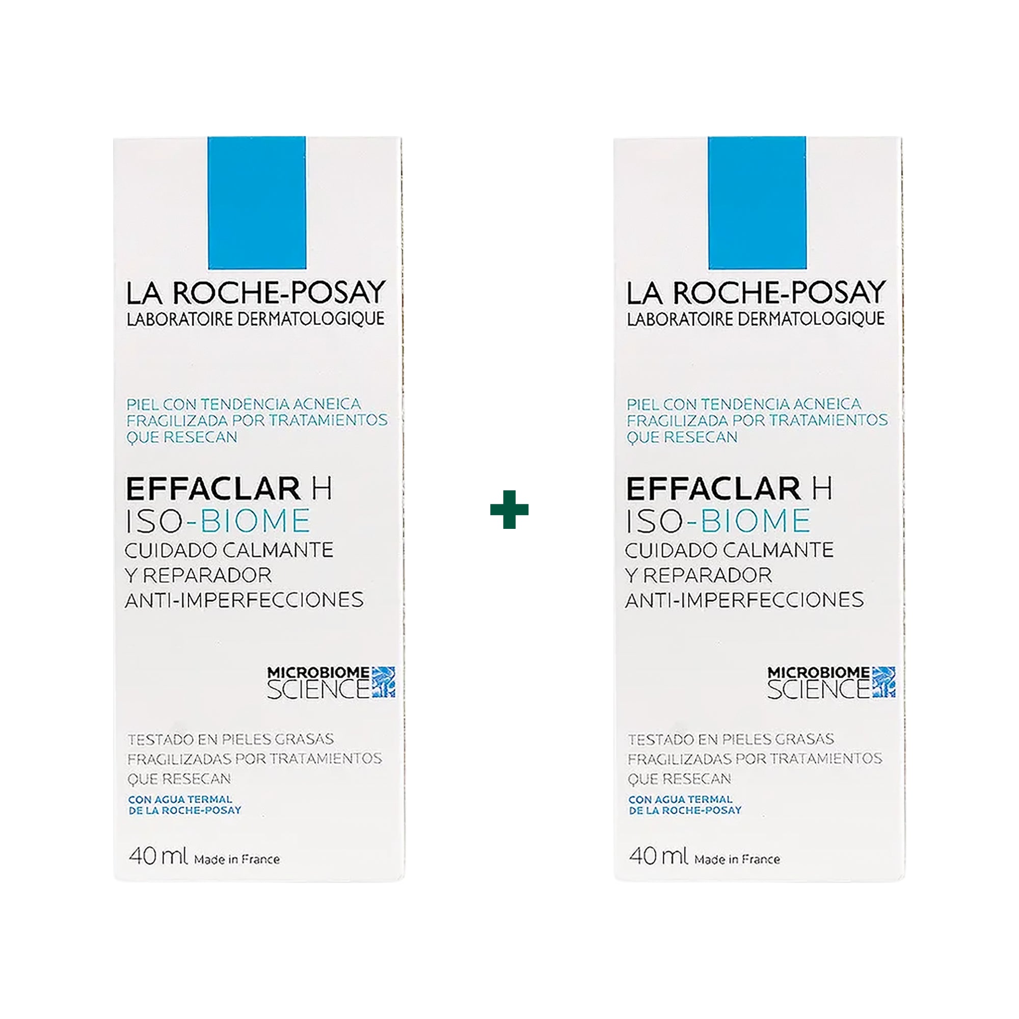 97878-La Roche-Posay Effaclar H Iso-Biome Cream 40ml Duo Set 1