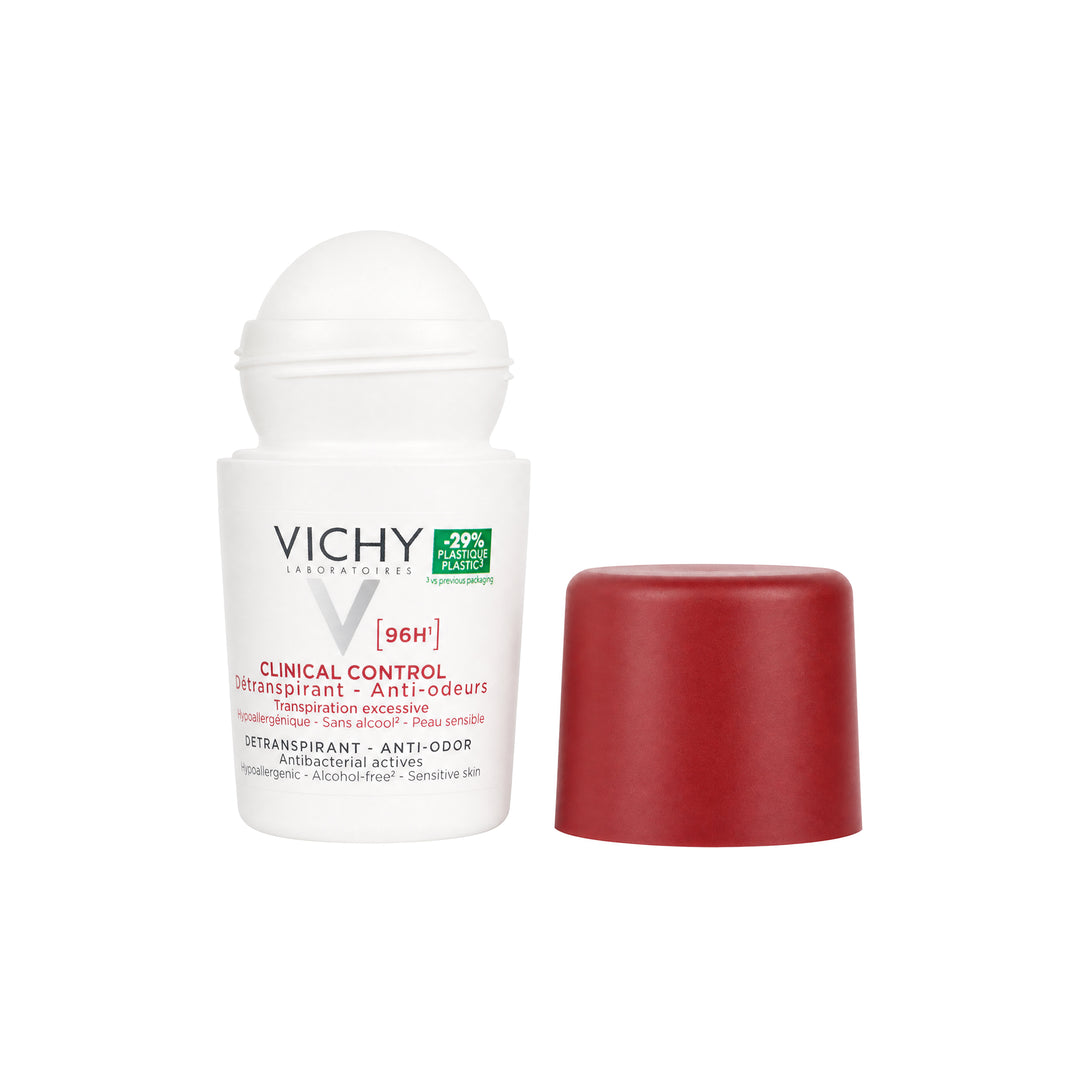 -Vichy Deo Roll 96H Clinical Control 50Ml-White +2