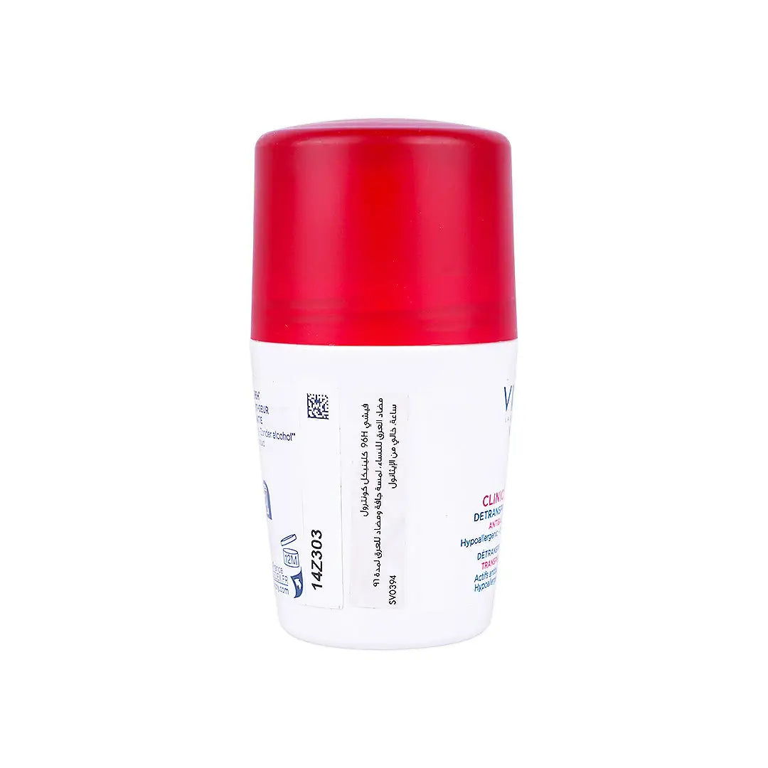 Vichy Deo Roll 96H Clinical Control 50Ml-White +2