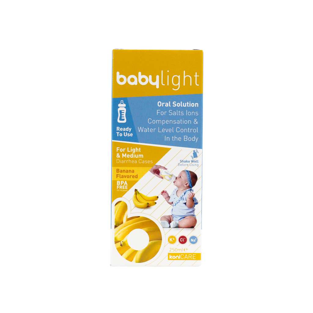 KONICARE BABYLIGHT ORAL SOLUTION 250ML-BANANA FLAVORED