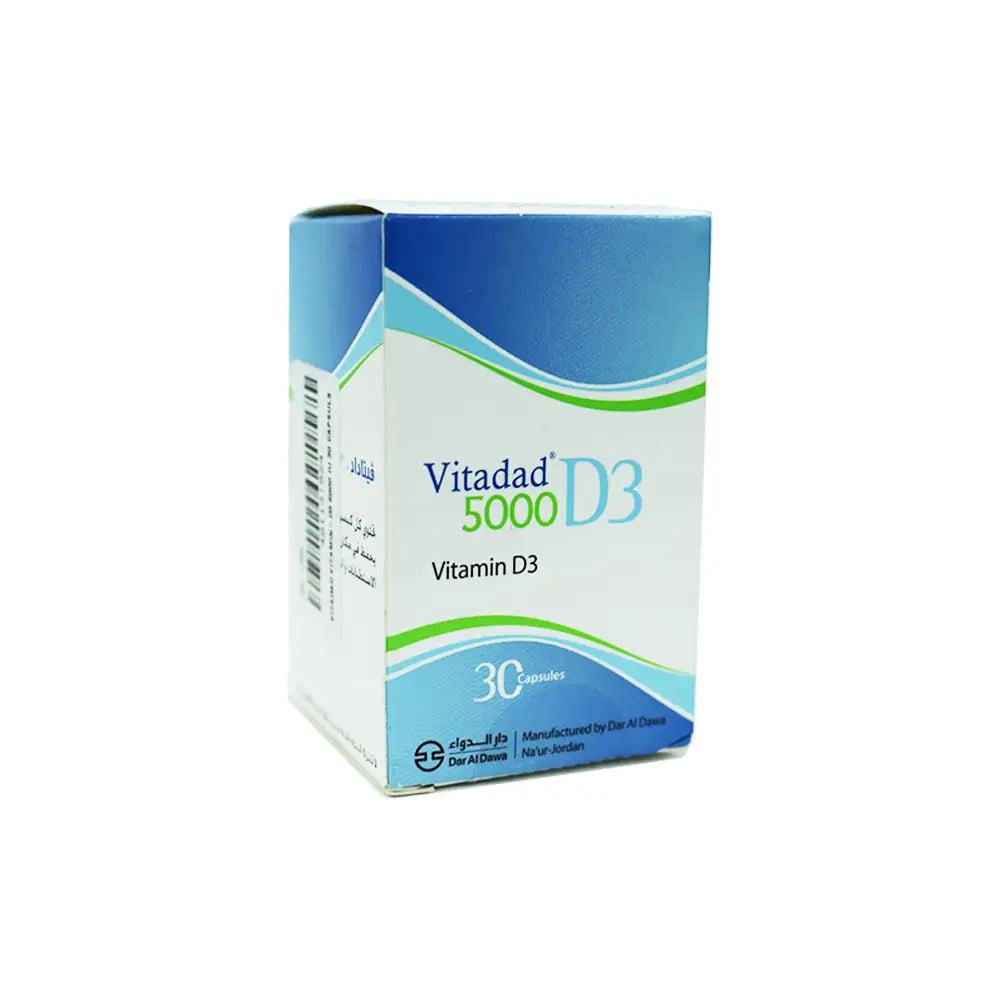 48113-Vitadad Vitamin-D3 5000 Iu 30 Capsuls