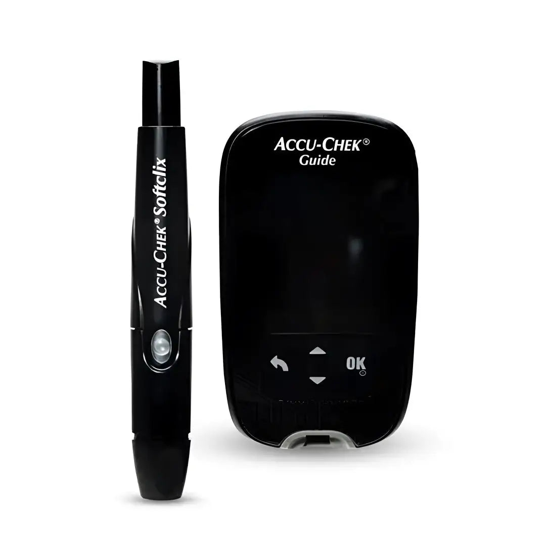 48116-Accu-Chek Guide Glucometer+50 Strips (mmol/L) +2