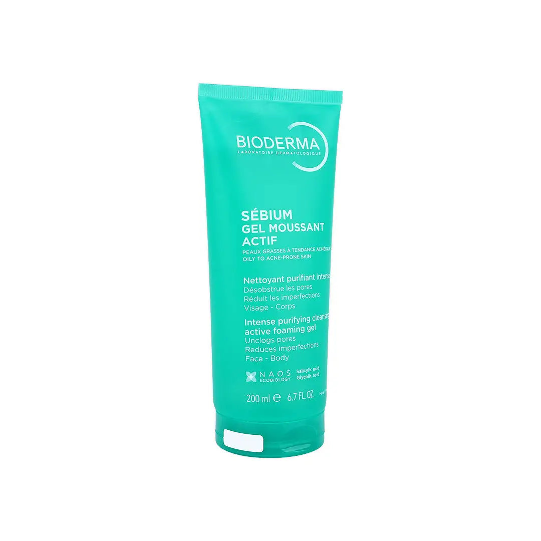 48118-Bioderma Sebium Gel Moussant Actif 200Ml +2