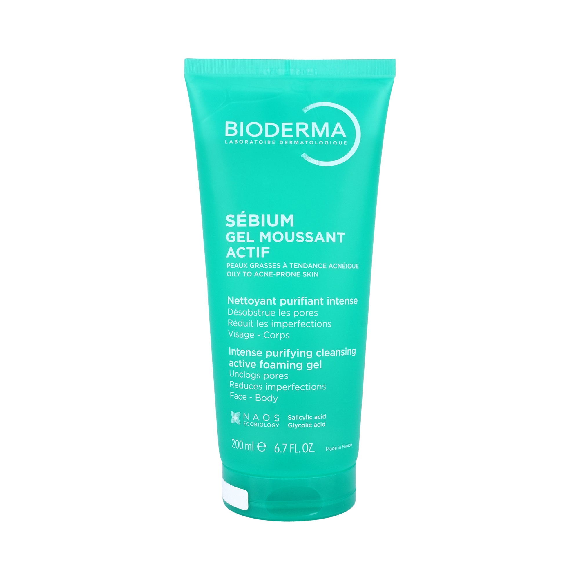 48118-Bioderma Sebium Gel Moussant Actif 200ml