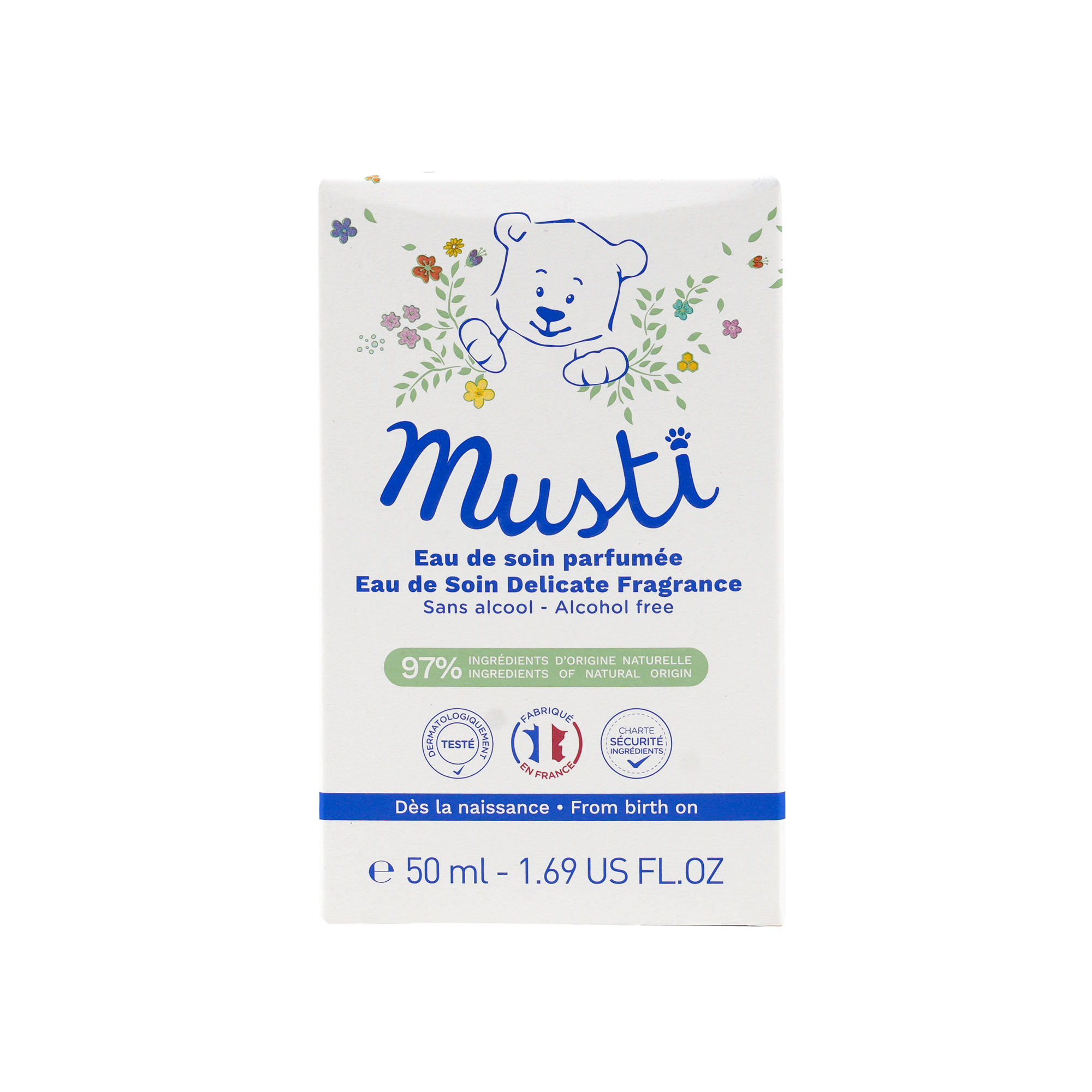 Mustela Musti Eau De Sion Delicate Fragrance 50ml