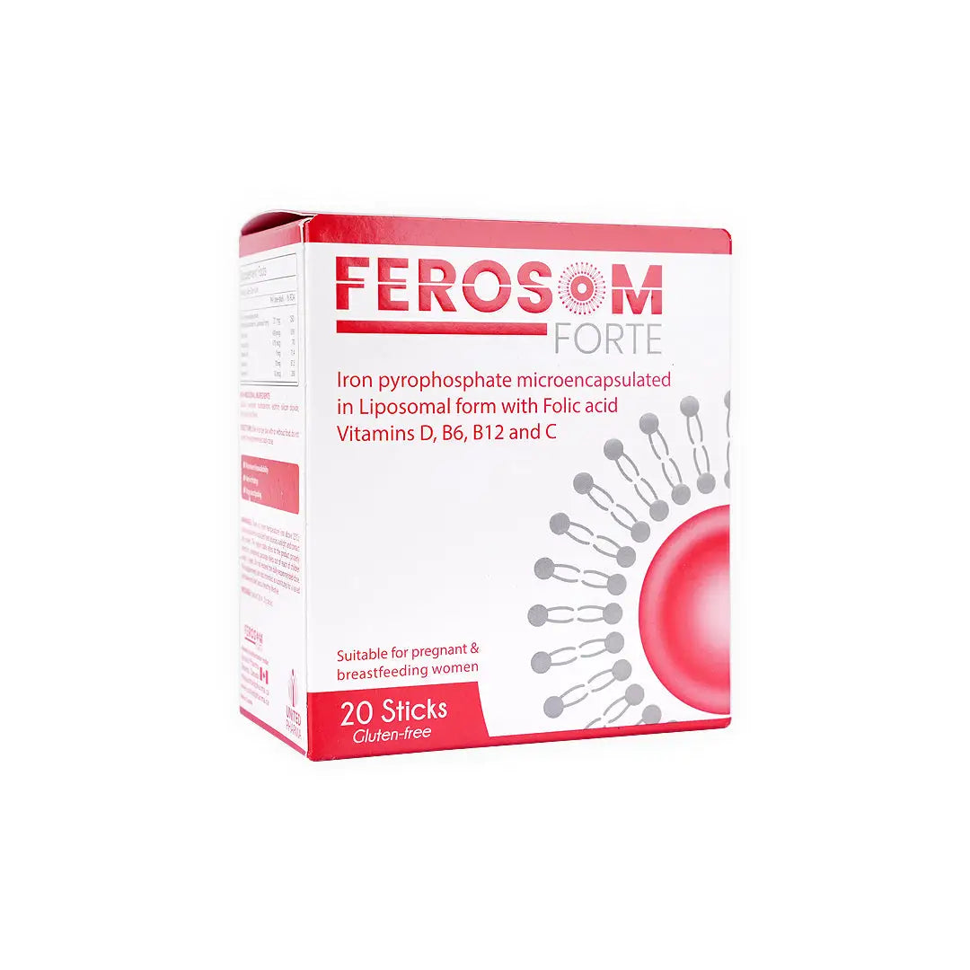 FEROSOM FORTE GLUTEN-FREE 20 STICKS
