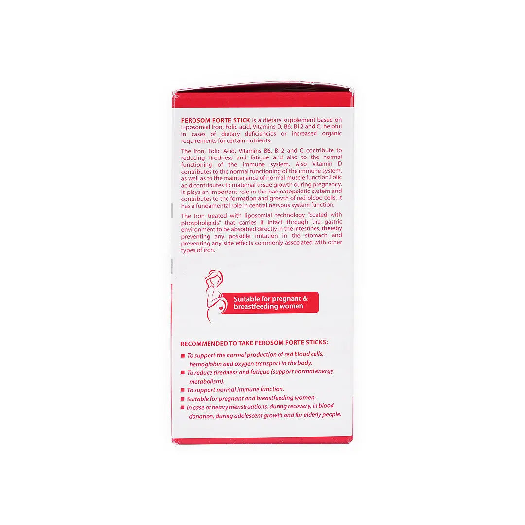 FEROSOM FORTE GLUTEN-FREE 20 STICKS