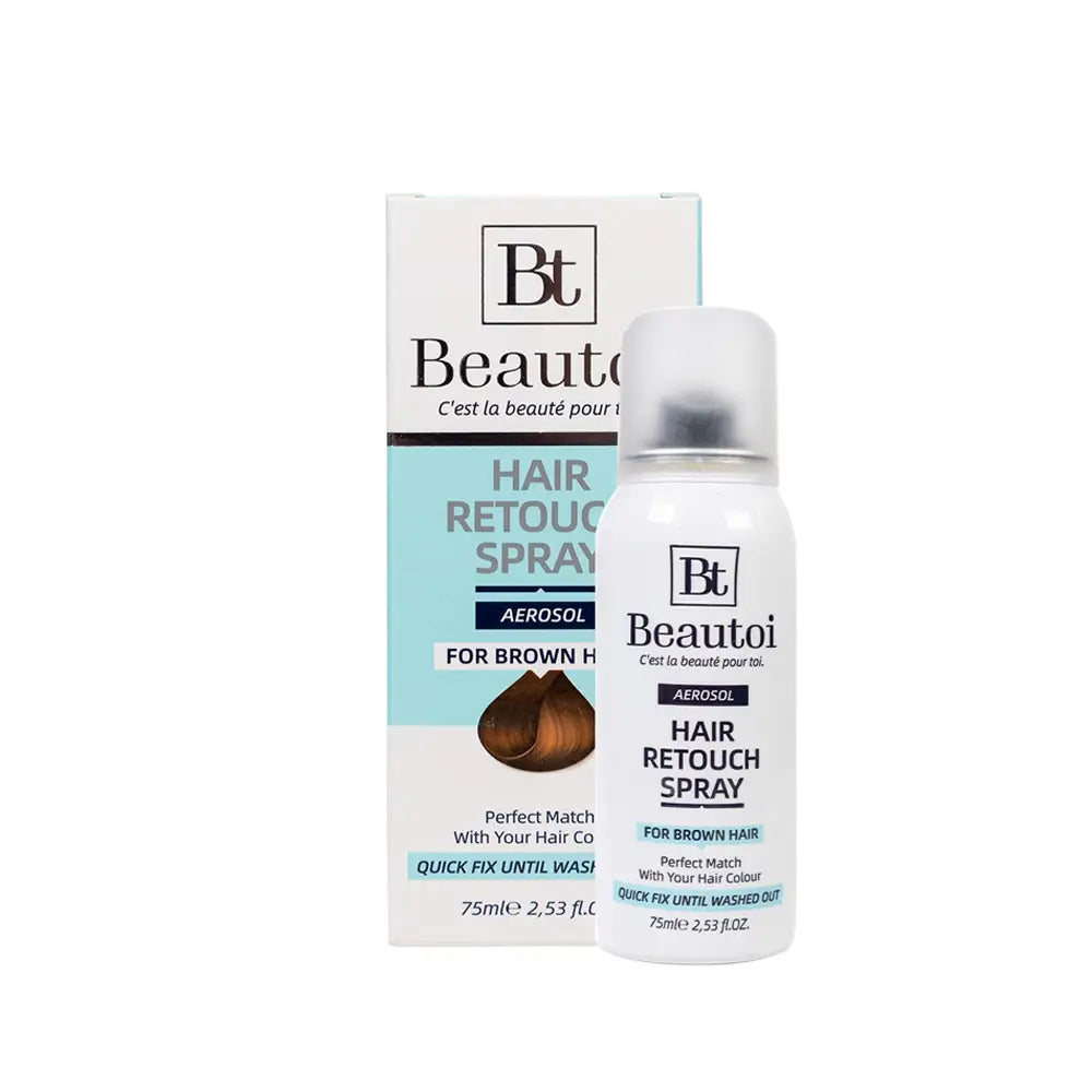 Beautoi Hair Retouch Spray 75Ml-Brown