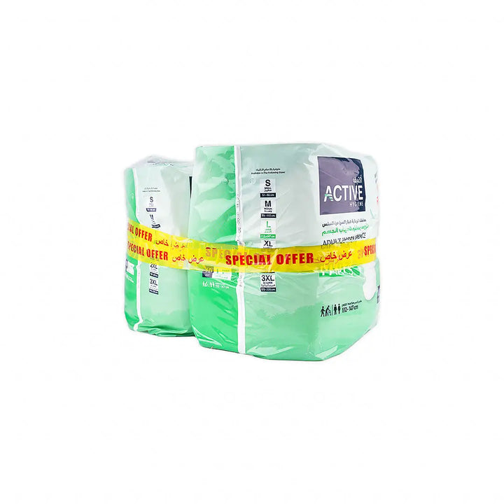 48172-Active Hygiene Shorts Offer 2X10Pcs-L +3