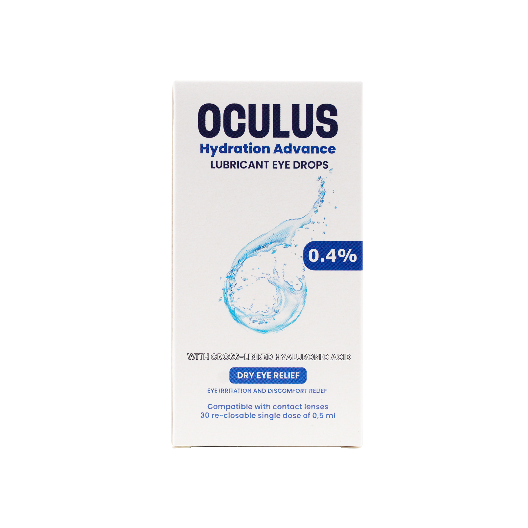 OCULUS HYDRATION 0.4% LUBRICANT EYE DROPS 30PCS