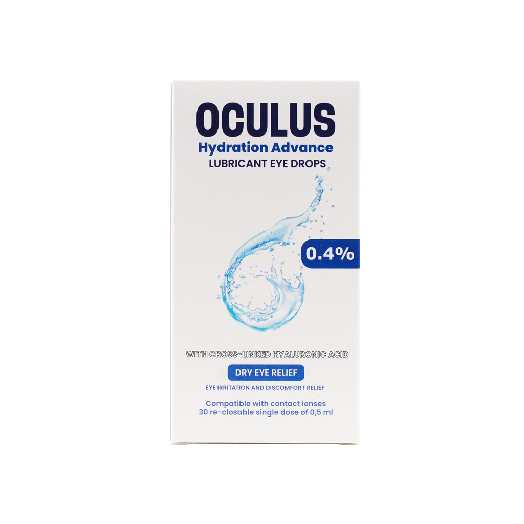 OCULUS HYDRATION 0.4% LUBRICANT EYE DROPS 30PCS