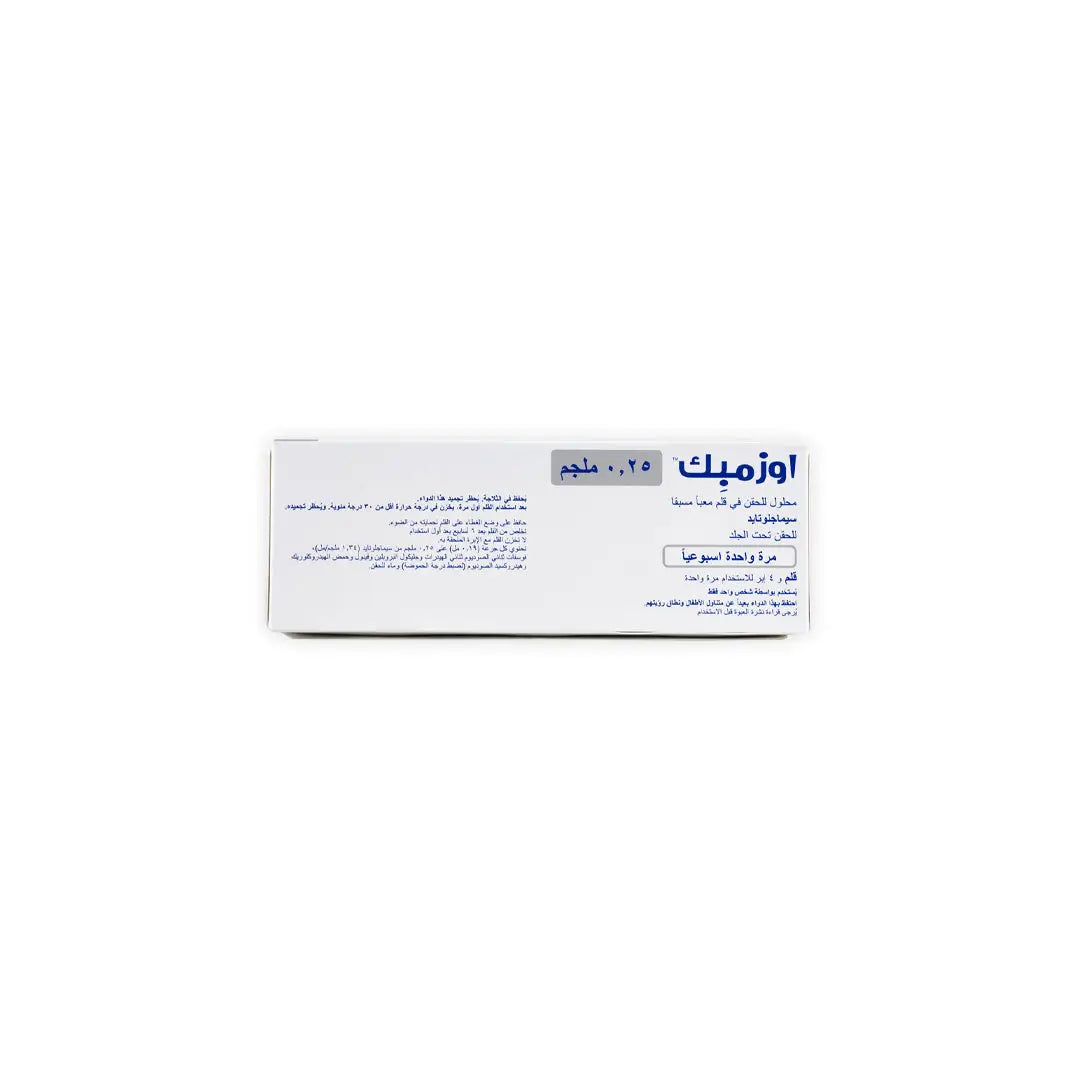 OZEMPIC 0.25MG SOLUTION FOR INJECTION PRE-FILLED 1 PEN