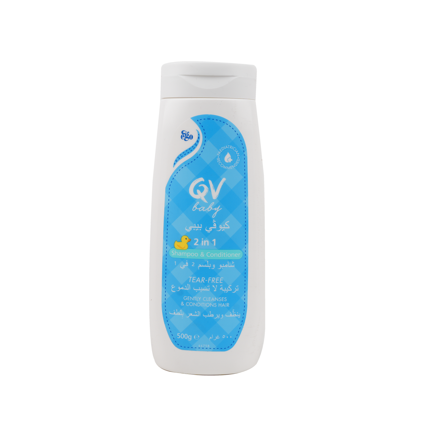 QV BABY 2 IN 1 SHAMPOO & CONDITIONER 500GM