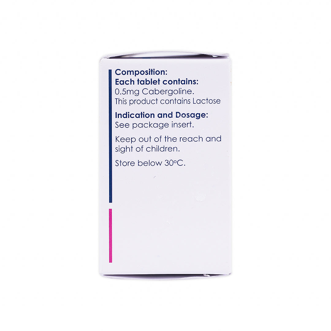 BERGO 0.5MG 2 TABLETS