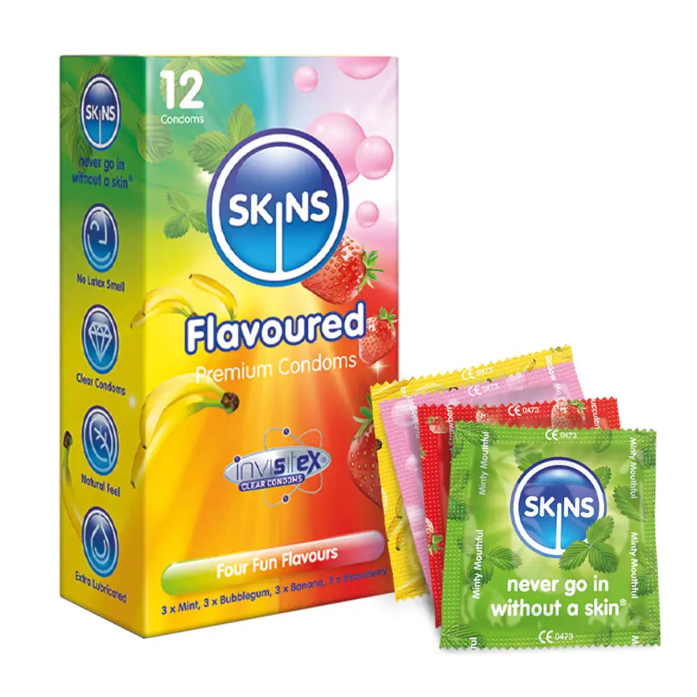Skins Condom Flavoured 12pcs