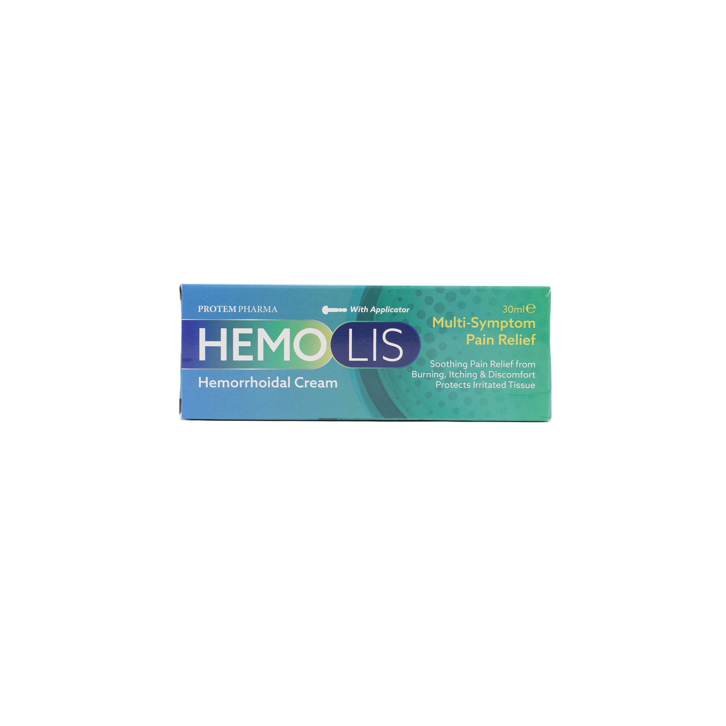 PROTEM PHARMA HEMOLIS MULTI-SYMPTOM PAIN RELIEF CREAM 30ML