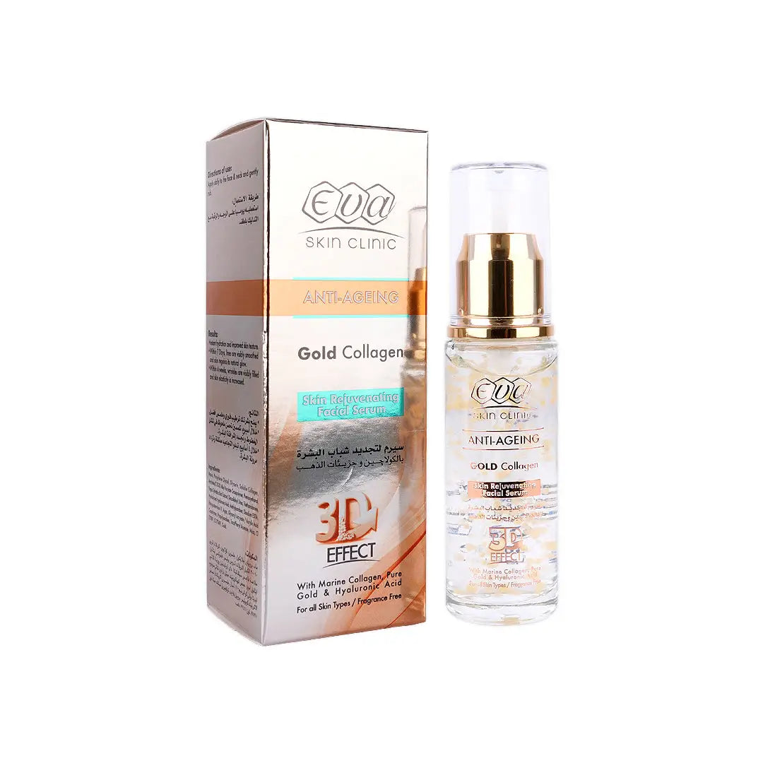 48209-Eva Collagen Anti-Ageing Gold Facial Serum 30Ml +3