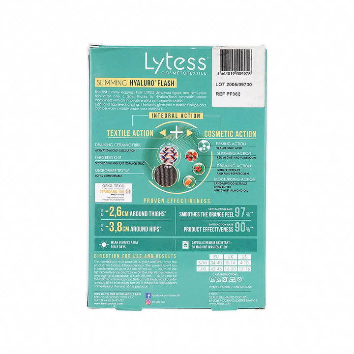 48229-Lytess Flat Tummy Leggings-Black S/M +4