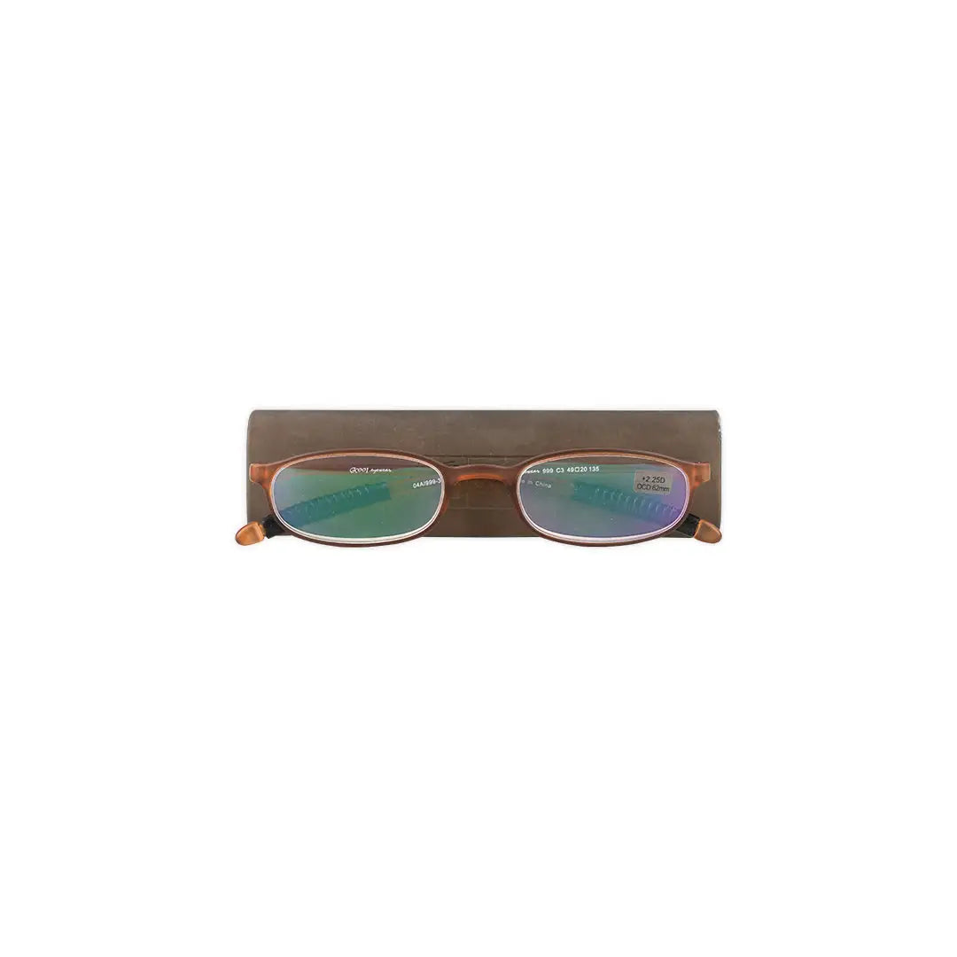 48257-Kool Reading Glasses Brown C3 +2.25