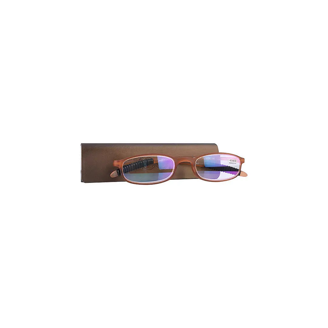 48258-Kool Reading Glasses Brown C3 +2.50