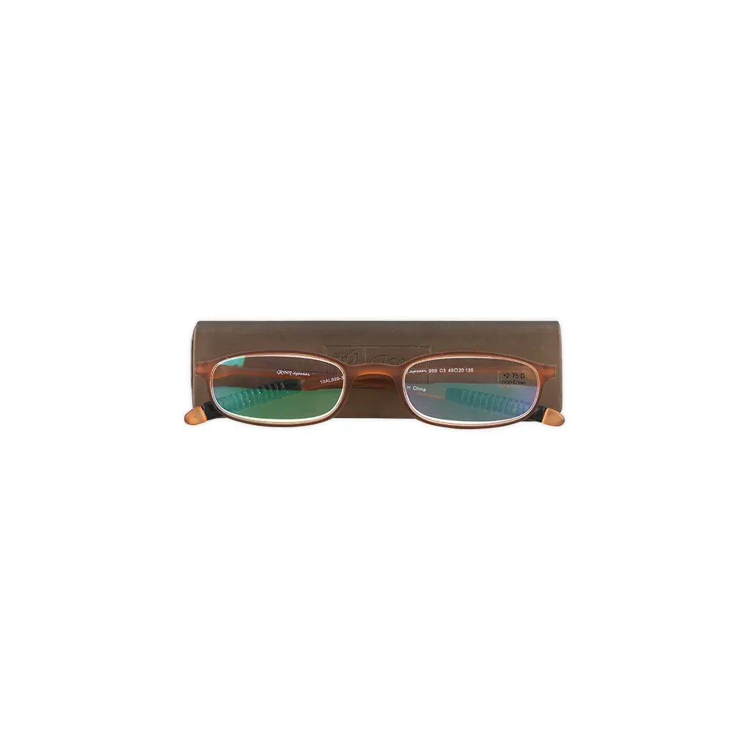 48259-Kool Reading Glasses Brown C3 +2.75