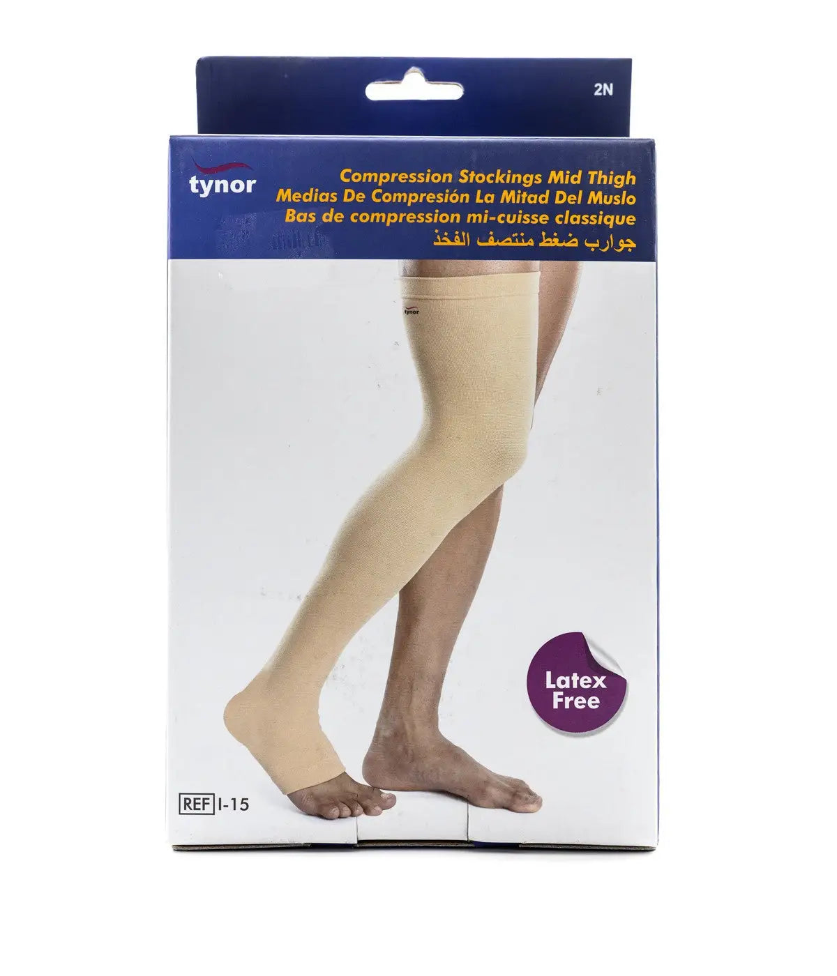 Tynor Stocking Classic Mid Thigh-I15 S