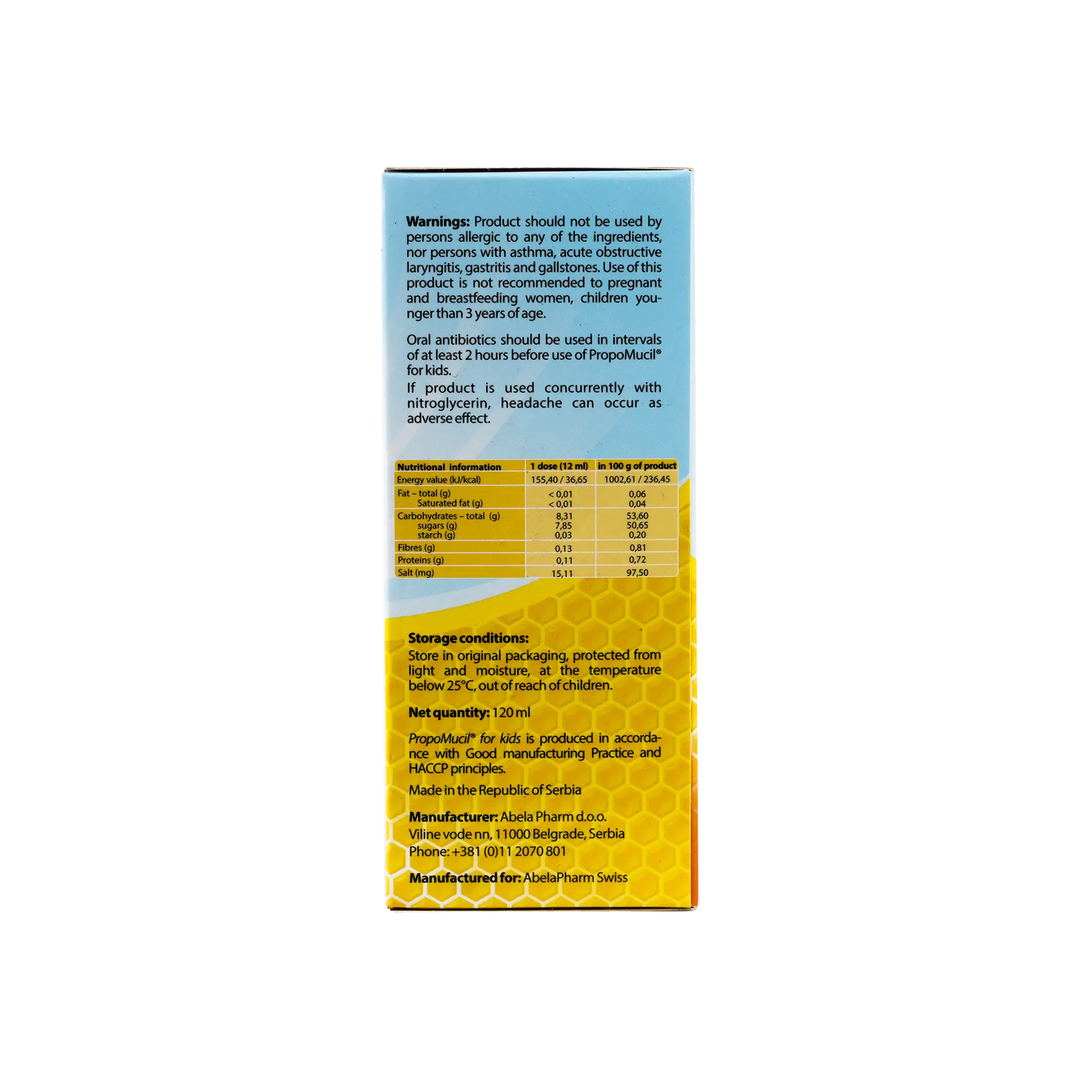 48285-Propomucil For Kids Syrup 120Ml +2