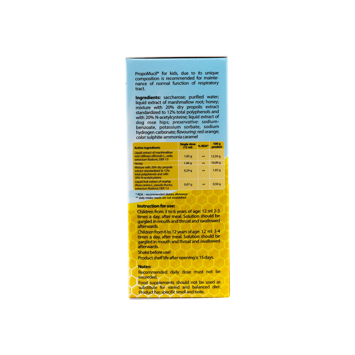 48285-Propomucil For Kids Syrup 120Ml +1