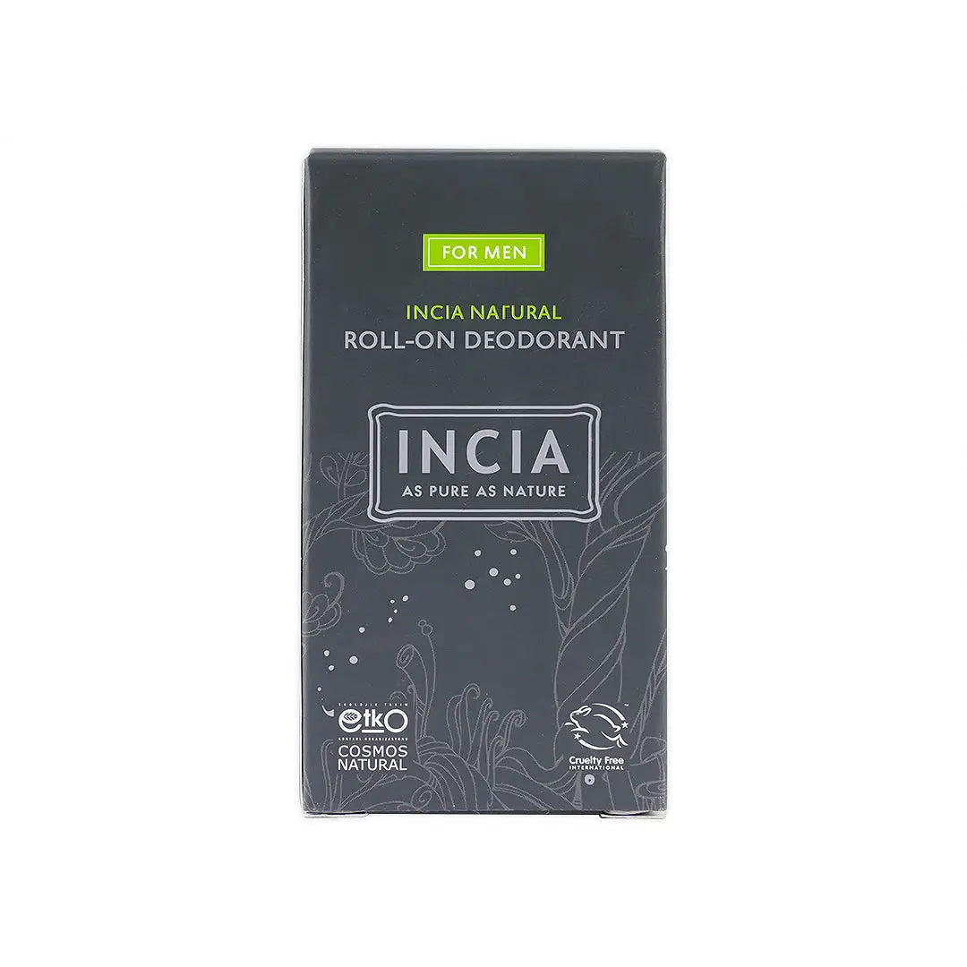 48292-INCIA Natural Roll-On Deodorant For Men 50Ml +2