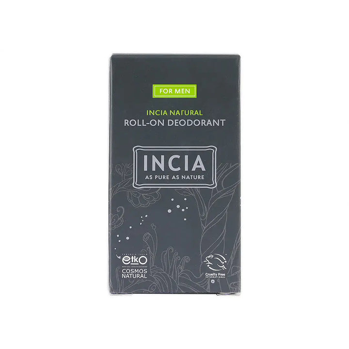 48292-INCIA Natural Roll-On Deodorant For Men 50Ml +2
