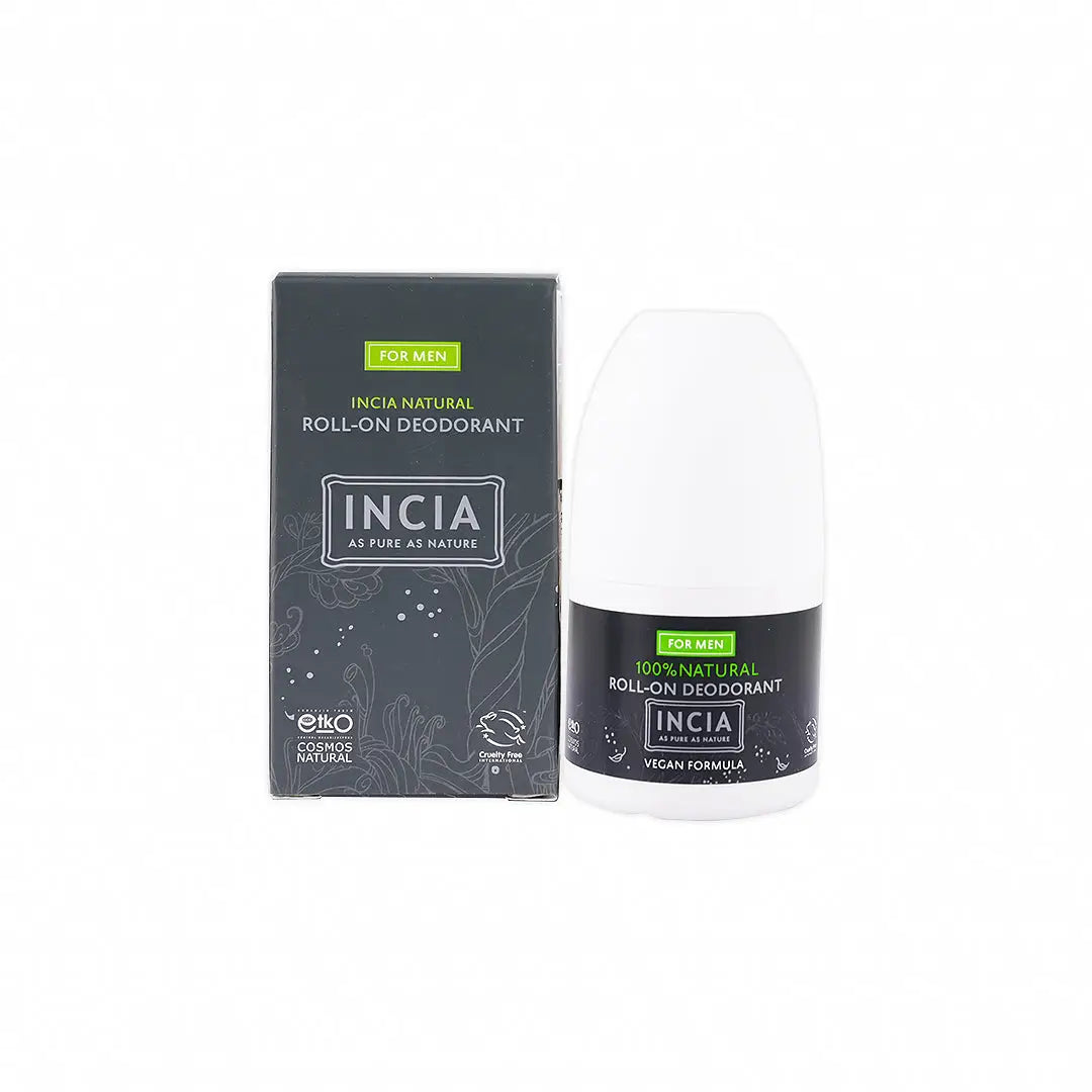 48292-INCIA Natural Roll-On Deodorant For Men 50Ml +1