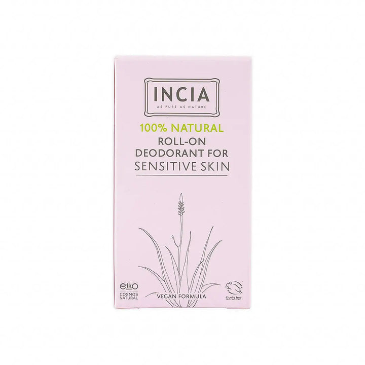 48295-INCIA Natural Roll-On Deodorant For Sensitive Skin 50Ml +2