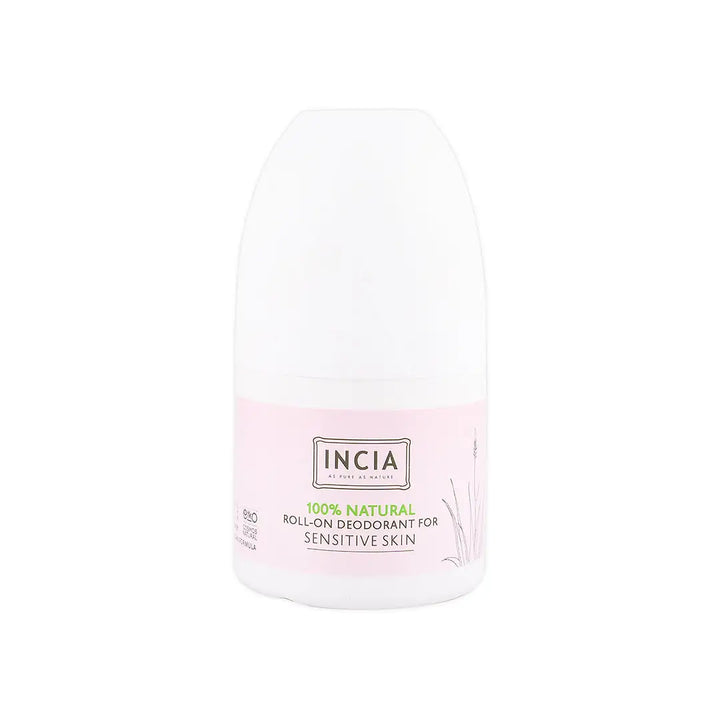 48295-INCIA Natural Roll-On Deodorant For Sensitive Skin 50Ml