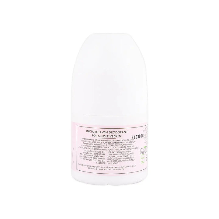 48295-INCIA Natural Roll-On Deodorant For Sensitive Skin 50Ml +4