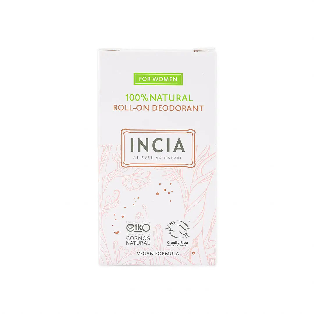 INCIA NATURAL ROLL-ON DEODORANT FOR WOMEN 50ML
