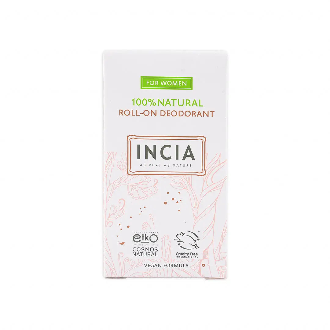 INCIA NATURAL ROLL-ON DEODORANT FOR WOMEN 50ML