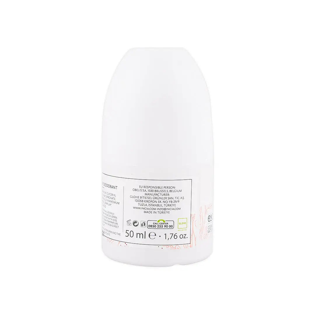 INCIA NATURAL ROLL-ON DEODORANT FOR WOMEN 50ML