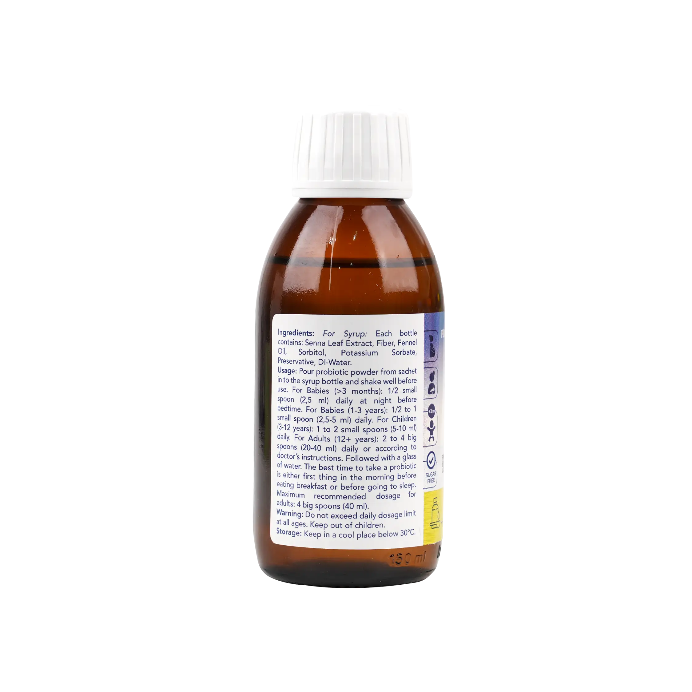 PROTEM PHARMA LAXOPEN PLUS LAXATIVE SYRUP 150ML